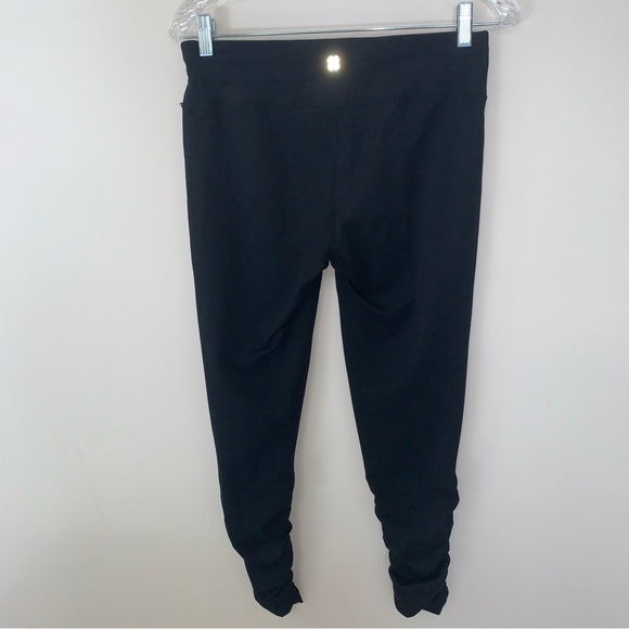 Sweaty Betty Black All Day Ruched Hem 7/8 Gym Leggings M - Picture 5 of 10